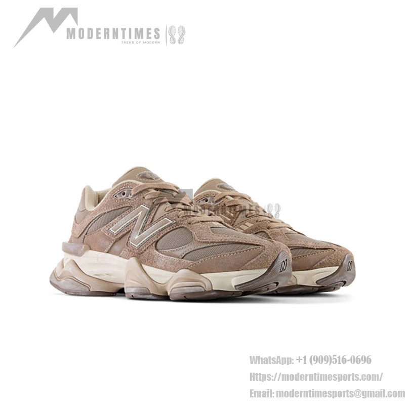 New Balance 9060 U9060PB「マッシュルーム」- 通気性抜群のダッドスニーカー New Balance 9060 U9060PB「マッシュルーム」- 自然なカラーのレトロランニングシューズ