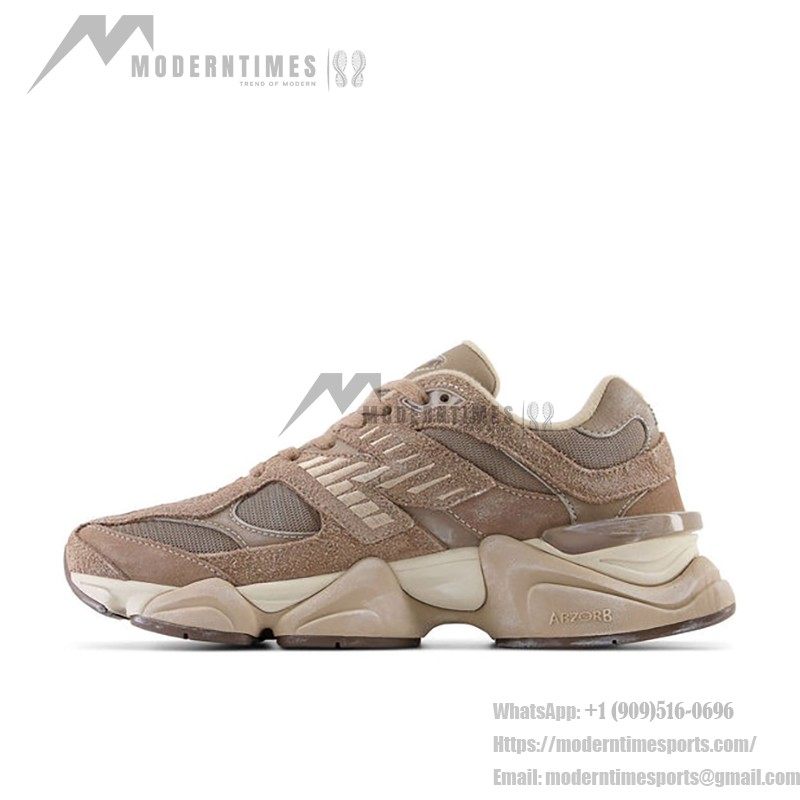 New Balance 9060 U9060PB「マッシュルーム」- 通気性抜群のダッドスニーカー New Balance 9060 U9060PB「マッシュルーム」- 自然なカラーのレトロランニングシューズ