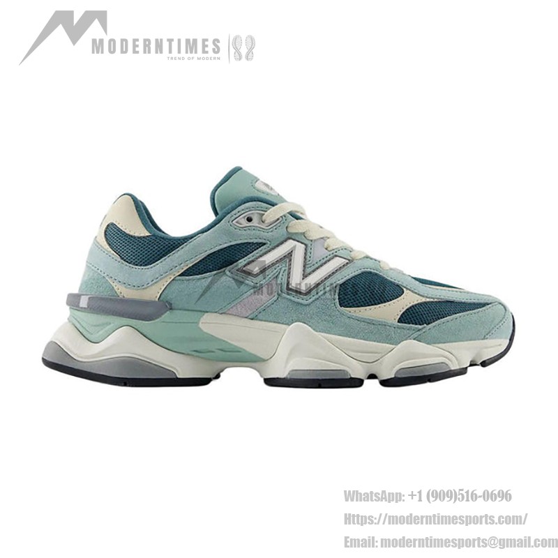 New Balance 9060 U9060FG「ニュー スプルース ソルトマーシュ タートルダヴ」- 通気性抜群のダッドスニーカー New Balance 9060 U9060FG「ニュー スプルース ソルトマーシュ タートルダヴ」- 自然をイメージしたレトロランニングシューズ