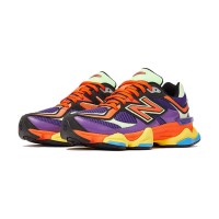 New Balance 9060 U9060NBX「プリズムパープル ヴァイブラントスプリング」レトロランニングシューズ - 通気性ダッドスニーカー