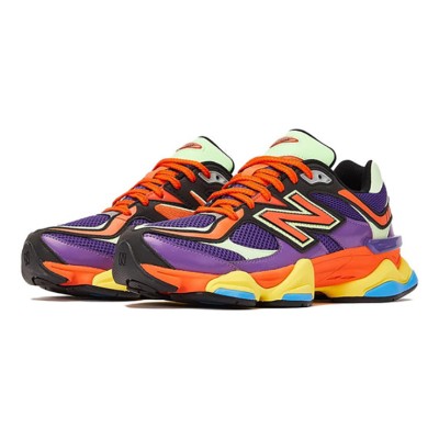 New Balance 9060 U9060NBX「プリズムパープル ヴァイブラントスプリング」レトロランニングシューズ - 通気性ダッドスニーカー