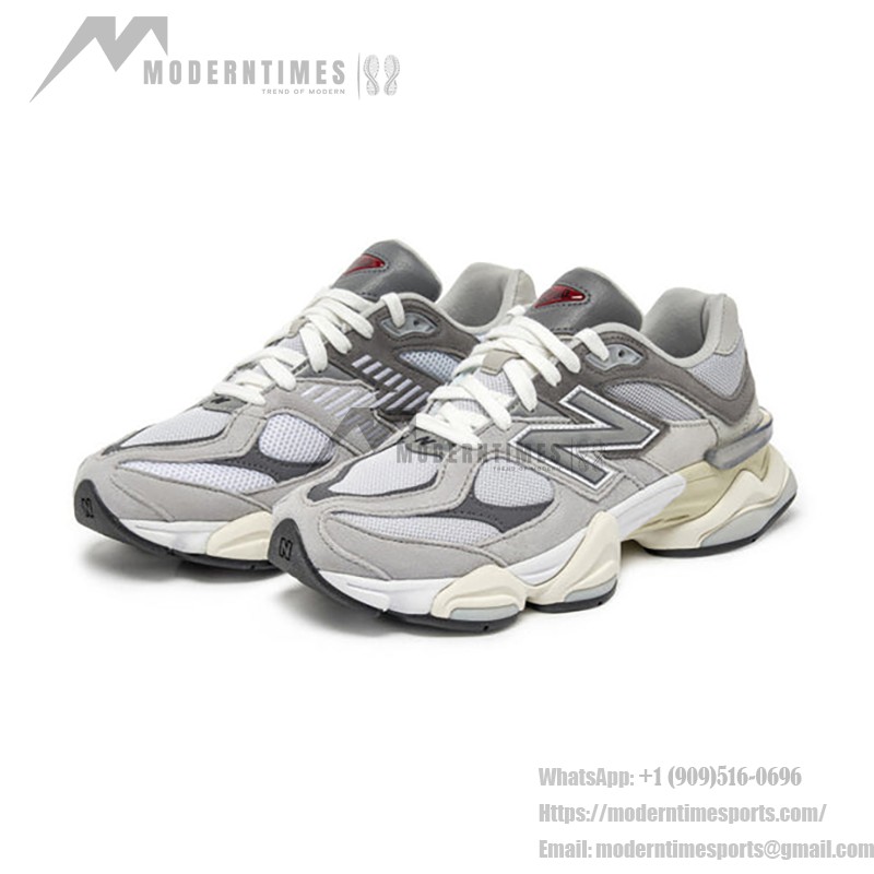 New Balance 9060 U9060GRY「レインクラウドグレー」- 通気性抜群のダッドスニーカー New Balance 9060 U9060GRY「レインクラウドグレー」- ミニマルなレトロランニングシューズ