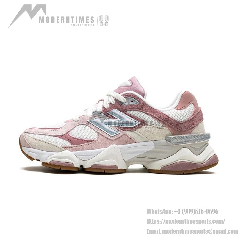 New Balance 9060 U9060FRL「ローズピンク」- 通気性抜群のダッドスニーカー New Balance 9060 U9060FRL「ローズピンク」- エレガントなレトロランニングシューズ