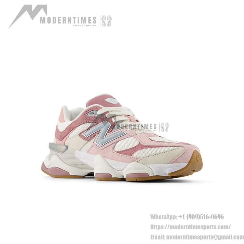 New Balance 9060 U9060FRL「ローズピンク」- 通気性抜群のダッドスニーカー New Balance 9060 U9060FRL「ローズピンク」- エレガントなレトロランニングシューズ