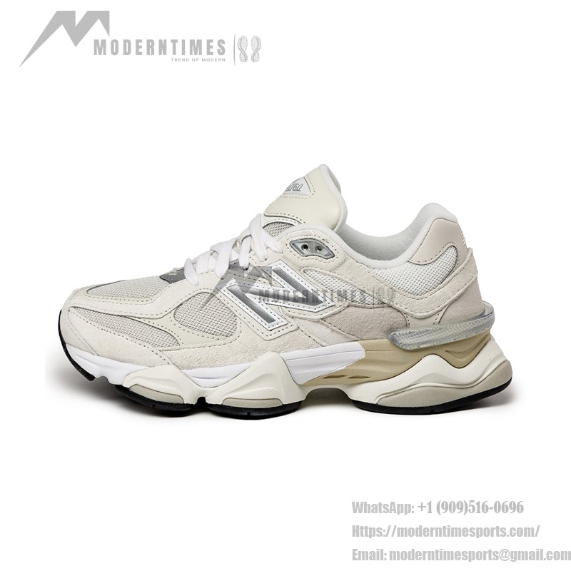 New Balance 9060 U9060WHT「シーソルト ムーンビーム」- 通気性抜群のダッドスニーカー New Balance 9060 U9060WHT「シーソルト ムーンビーム」- 洗練されたレトロランニングシューズ