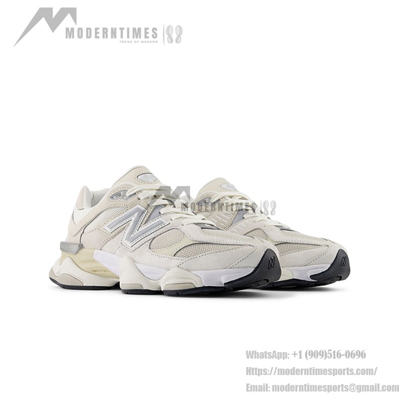 New Balance 9060 U9060WHT「シーソルト ムーンビーム」- 通気性抜群のダッドスニーカー New Balance 9060 U9060WHT「シーソルト ムーンビーム」- 洗練されたレトロランニングシューズ