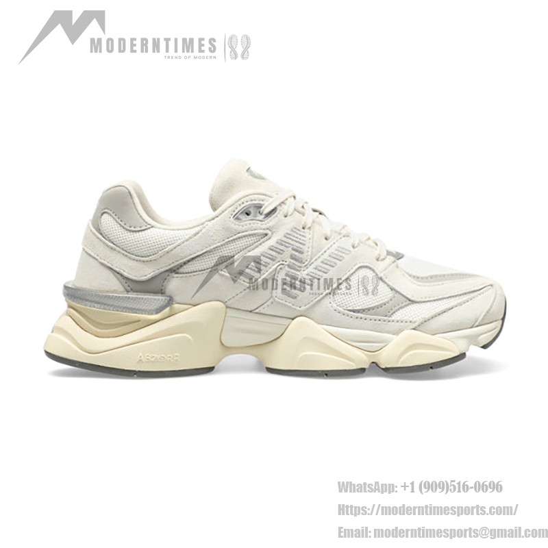 New Balance 9060 U9060ECA「シーソルト」- 通気性抜群のダッドスニーカー New Balance 9060 U9060ECA「シーソルト」- スタイリッシュで快適なレトロランニングシューズ