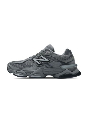 New Balance 9060 U9060ZGB "Shadow Grey Castlerock Black" Retro Running Shoes - Breathable Dad Sneakers