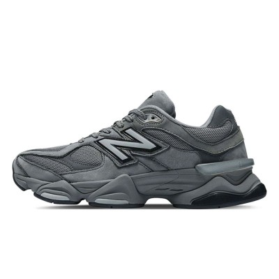 New Balance 9060 U9060ZGB「シャドウグレー キャッスルロック ブラック」レトロランニングシューズ - 通気性ダッドスニーカー