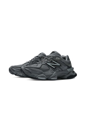 New Balance 9060 U9060ZGB "Shadow Grey Castlerock Black" Retro Running Shoes - Breathable Dad Sneakers