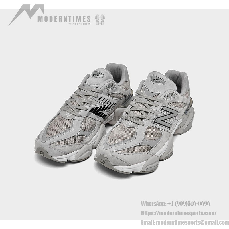 New Balance 9060 U9060JGR – シルバーメタリックグレー ダッドスニーカー New Balance 9060 U9060JGR シルバーメタリックグレー レトロランニングシューズ