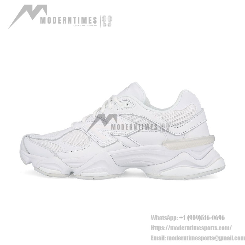 New Balance 9060「Triple White」U9060NRJ – ミニマルダッドスニーカー New Balance 9060「Triple White」U9060NRJ レトロランニングシューズ – シンプル & おしゃれ