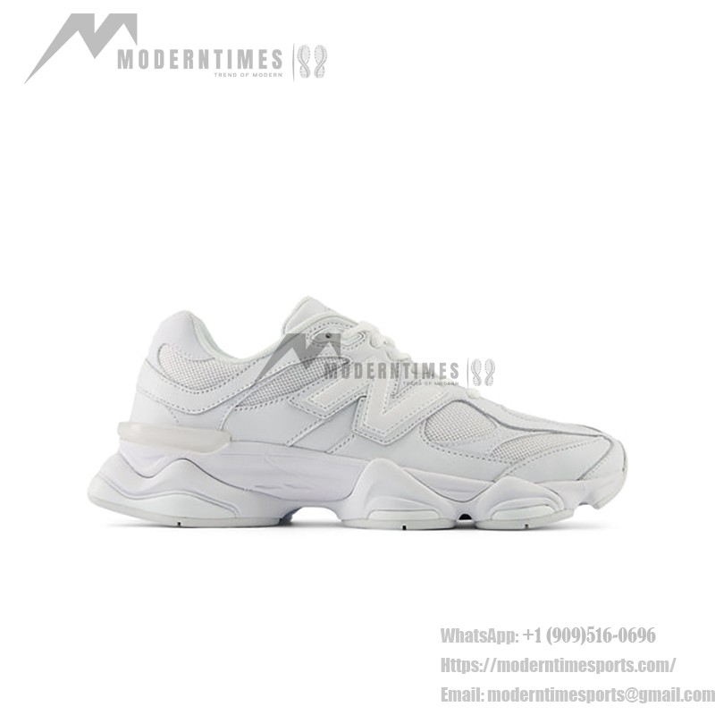 New Balance 9060「Triple White」U9060NRJ – ミニマルダッドスニーカー New Balance 9060「Triple White」U9060NRJ レトロランニングシューズ – シンプル & おしゃれ