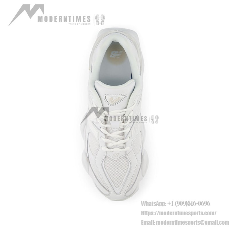 New Balance 9060「Triple White」U9060NRJ – ミニマルダッドスニーカー New Balance 9060「Triple White」U9060NRJ レトロランニングシューズ – シンプル & おしゃれ