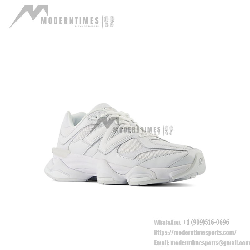 New Balance 9060「Triple White」U9060NRJ – ミニマルダッドスニーカー New Balance 9060「Triple White」U9060NRJ レトロランニングシューズ – シンプル & おしゃれ