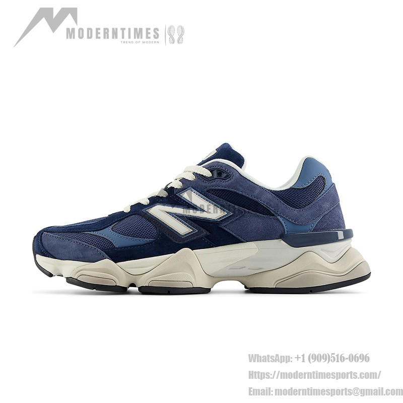 New Balance 9060「Vintage Indigo」U9060EEF – 時代を超えたダッドスニーカー New Balance 9060「Vintage Indigo」U9060EEF レトロランニングシューズ – クラシック & 快適