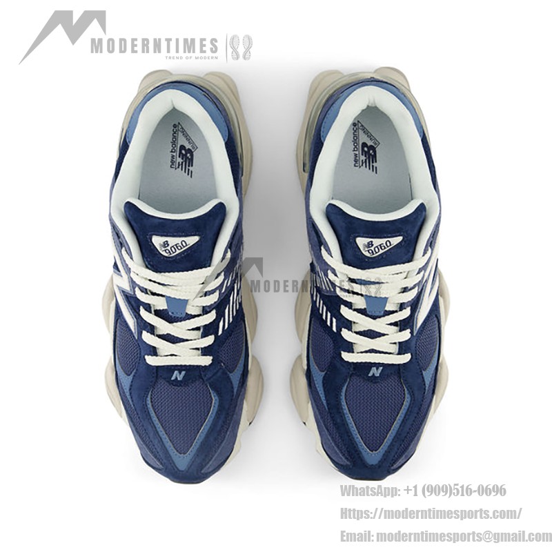 New Balance 9060「Vintage Indigo」U9060EEF – 時代を超えたダッドスニーカー New Balance 9060「Vintage Indigo」U9060EEF レトロランニングシューズ – クラシック & 快適