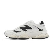 New Balance 9060 White and Black Sneakers U9060AAB, Stylish Casual Running Shoes, Comfortable and Durable, Perfect for Everyday Wear