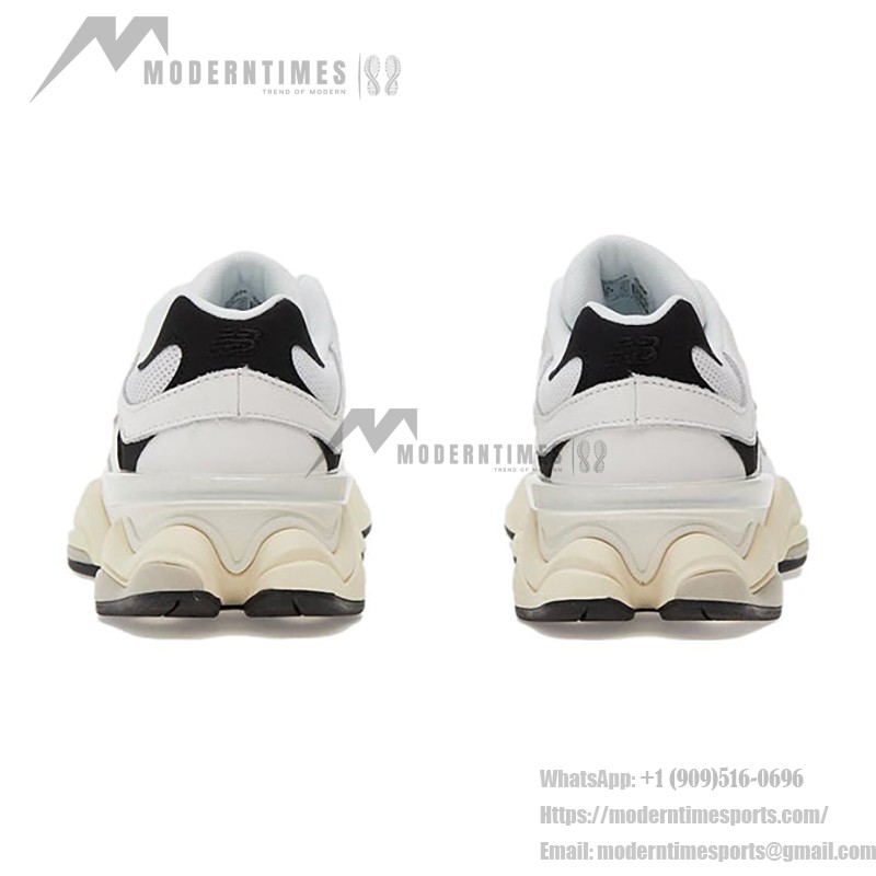 New Balance 9060 ホワイト&ブラック スニーカー U9060AAB New Balance 9060 ホワイト&ブラック スニーカー U9060AAB 側面ビュー