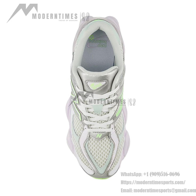New Balance 9060 ホワイト&タロー スニーカー U9060AGT New Balance 9060 ホワイト&タロー スニーカー U9060AGT 側面ビュー