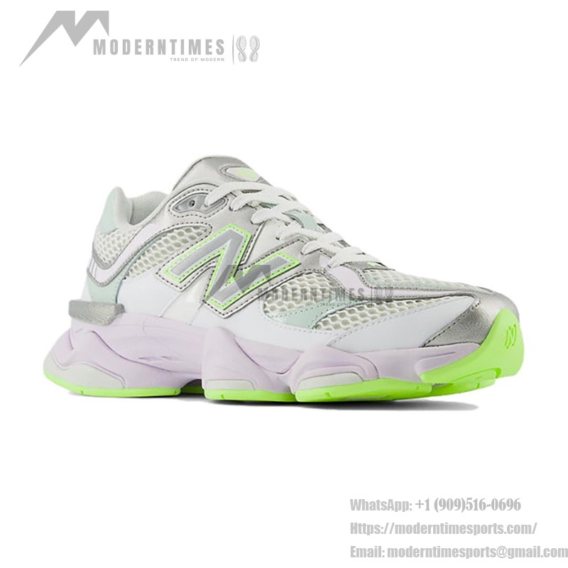 New Balance 9060 ホワイト&タロー スニーカー U9060AGT New Balance 9060 ホワイト&タロー スニーカー U9060AGT 側面ビュー