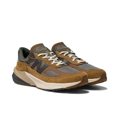 New Balance 990V6 x Carhartt WIP Khaki M990CH6 – プレミアムスエード＆メッシュスニーカー（カーキ）
