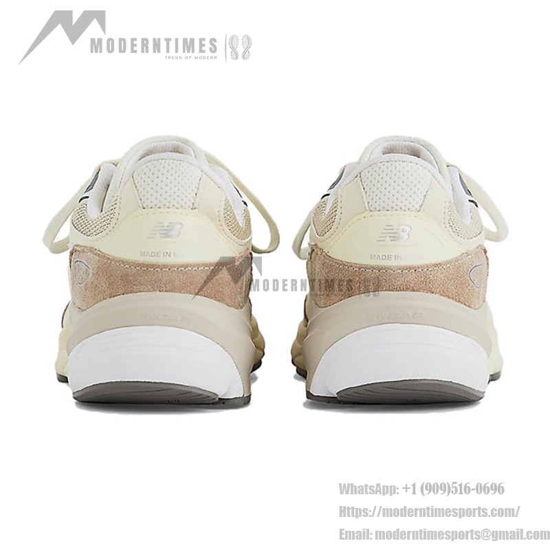 New Balance 990v6 Made in USA Cream M990SS6 – Comfortable and Stylish Suede Mesh Sneakers New Balance 990v6 Made in USA Cream M990SS6 – Premium Suede and Mesh Sneakers in Cream