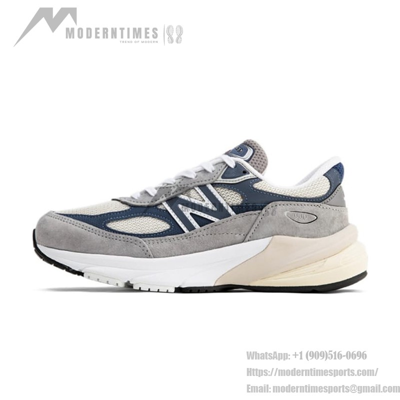 New Balance 990v6 Made in USA Grey Navy U990TC6 – Comfortable and Stylish Suede Mesh Sneakers New Balance 990v6 Made in USA Grey Navy U990TC6 – Premium Suede and Mesh Sneakers in Grey and Navy