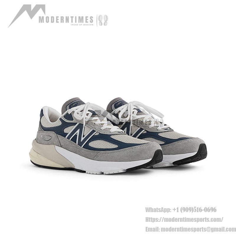 New Balance 990v6 Made in USA Grey Navy U990TC6 – Comfortable and Stylish Suede Mesh Sneakers New Balance 990v6 Made in USA Grey Navy U990TC6 – Premium Suede and Mesh Sneakers in Grey and Navy
