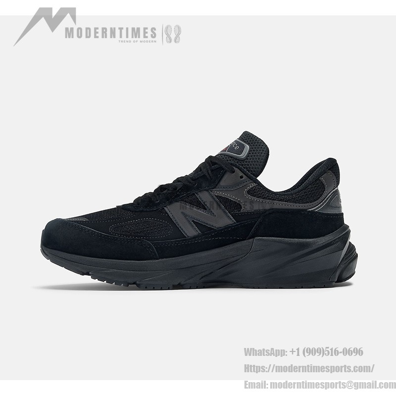 New Balance 990v6 Made in USA Triple Black U990BB6 – Stylish and Comfortable Suede Mesh Sneakers in Triple Black New Balance 990v6 Made in USA Triple Black U990BB6 – Premium Suede and Mesh Sneakers in Triple Black