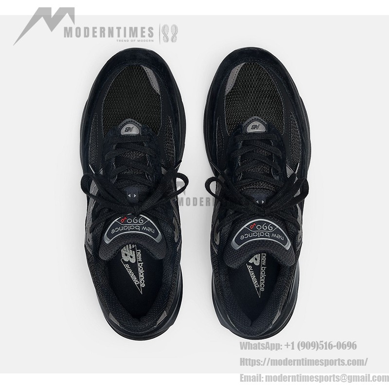 New Balance 990v6 Made in USA Triple Black U990BB6 – Stylish and Comfortable Suede Mesh Sneakers in Triple Black New Balance 990v6 Made in USA Triple Black U990BB6 – Premium Suede and Mesh Sneakers in Triple Black