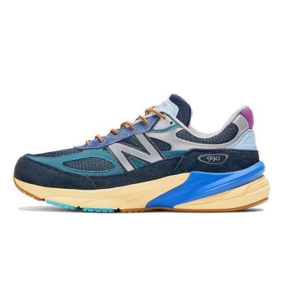 New Balance 990v6 x Action Bronson Lapis Lazuli M990AC6 – プレミアムスエード＆メッシュスニーカー（ラピスラズリ）
