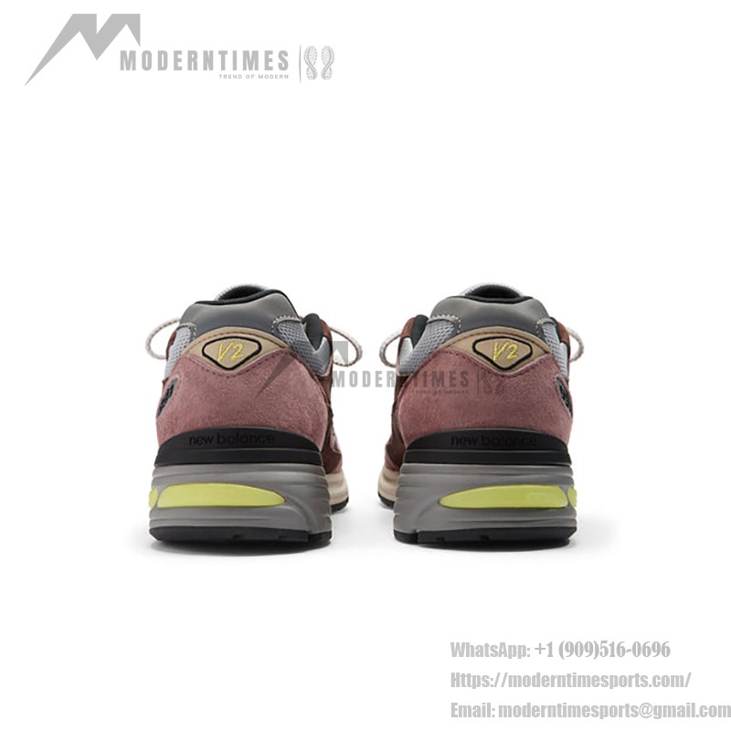 New Balance 991v2 U991MG2 – クラシックなローズウッドスエード&メッシュスニーカーで優れた快適さ New Balance 991v2 Made in UK Rosewood U991MG2 – プレミアムスエード&メッシュスニーカーでレトロスタイルと快適さ