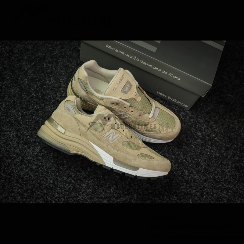 New Balance M992TN Brown Sneakers – NB992 Series Lifestyle Shoe New Balance M992TN Brown Sneakers Front View – Unisex NB992 Running Shoes