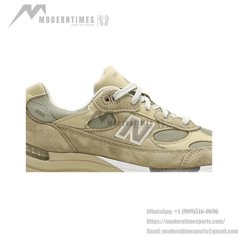 New Balance M992TN Brown Sneakers – NB992 Series Lifestyle Shoe New Balance M992TN Brown Sneakers Front View – Unisex NB992 Running Shoes