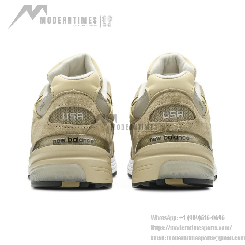New Balance M992TN Brown Sneakers – NB992 Series Lifestyle Shoe New Balance M992TN Brown Sneakers Front View – Unisex NB992 Running Shoes