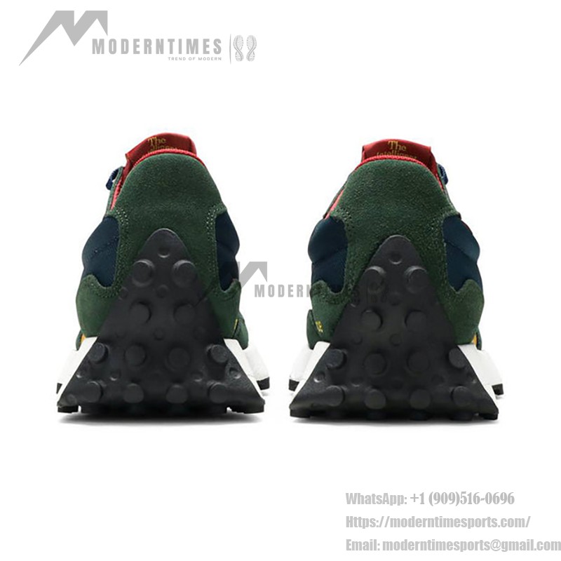 New Balance 327 MS327ASO グリーン マルチカラー レトロ スニーカー New Balance 327 MS327ASO Green Multi-Color Retro Sneakers メンズ・レディース用