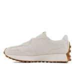 New Balance 327 Bandier x Move Her World WS327SA ベージュスエード レトロ スニーカー New Balance 327 Bandier x Move Her World WS327SA Beige Suede Retro Sneakers メンズ・レディース用