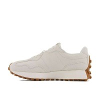 New Balance 327 Bandier x Move Her World WS327SA ベージュスエード レトロ スニーカー | ユニセックス カジュアル ランニングシューズ