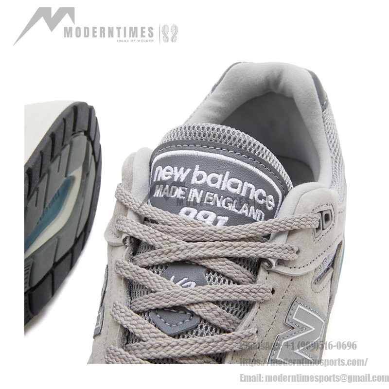 New Balance 991v2 U991GL2 – 快適さのためのスタイリッシュなグレーのスエードスニーカー New Balance 991v2 Made in UK U991GL2 – プレミアムグレーのスエード&メッシュスニーカーで快適さ