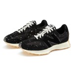 New Balance 327 Joshua Vides x 327 Black Splatter MS327JSV レトロ スニーカー New Balance 327 Joshua Vides x 327 Black Splatter MS327JSV Retro Sneakers メンズ・レディース用
