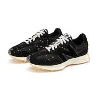New Balance 327 Joshua Vides x 327 Black Splatter MS327JSV レトロ スニーカー | ユニセックス カジュアル ランニングシューズ