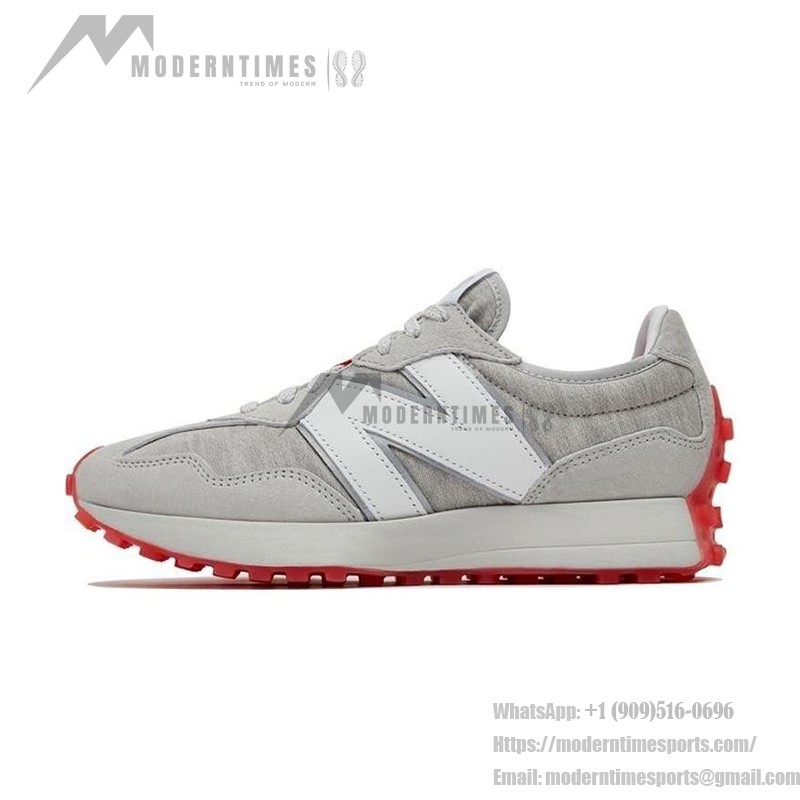 New Balance 327 Levi’s x 327 Grey Red MS327LVC レトロ スニーカー New Balance 327 Levi’s x 327 Grey Red MS327LVC Retro Sneakers メンズ・レディース用