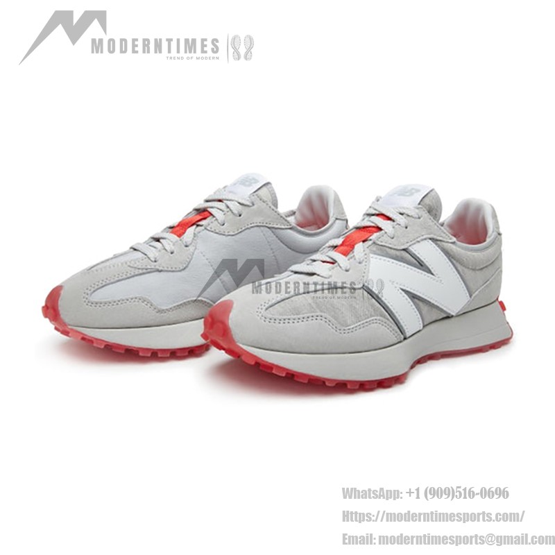 New Balance 327 Levi’s x 327 Grey Red MS327LVC レトロ スニーカー New Balance 327 Levi’s x 327 Grey Red MS327LVC Retro Sneakers メンズ・レディース用