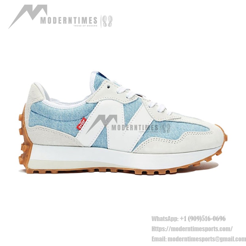 New Balance x Levi’s 327 ライトウォッシュデニム WS327LVA スニーカー New Balance x Levi’s 327 ライトウォッシュデニムレトロスニーカー