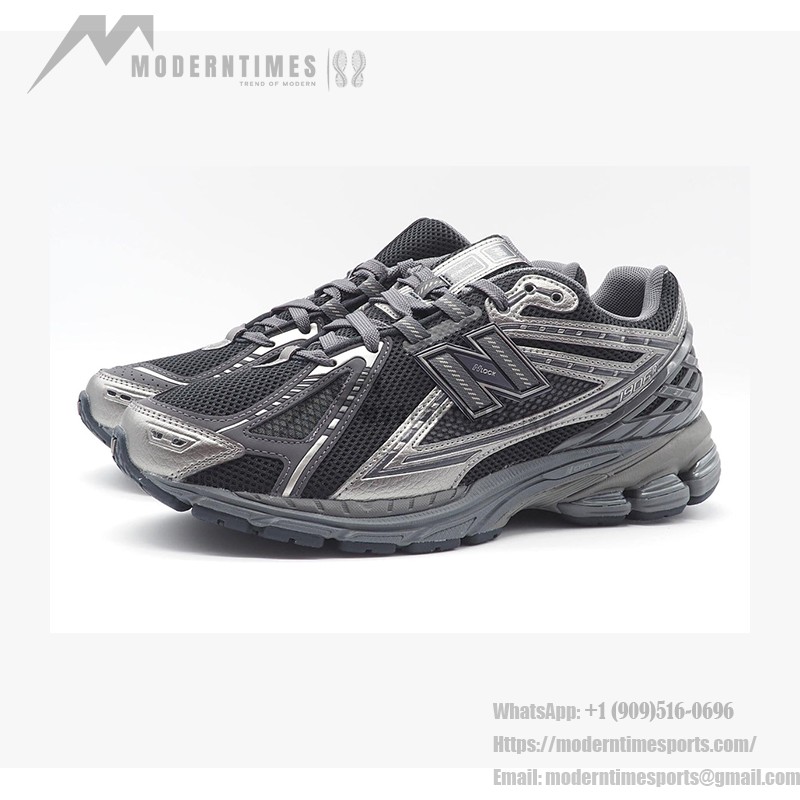 New Balance 1906R ブラックシルバー スニーカー – クラシック & 通気性抜群 New Balance 1906R ブラックシルバー レトロ ランニングシューズ - M1906RES