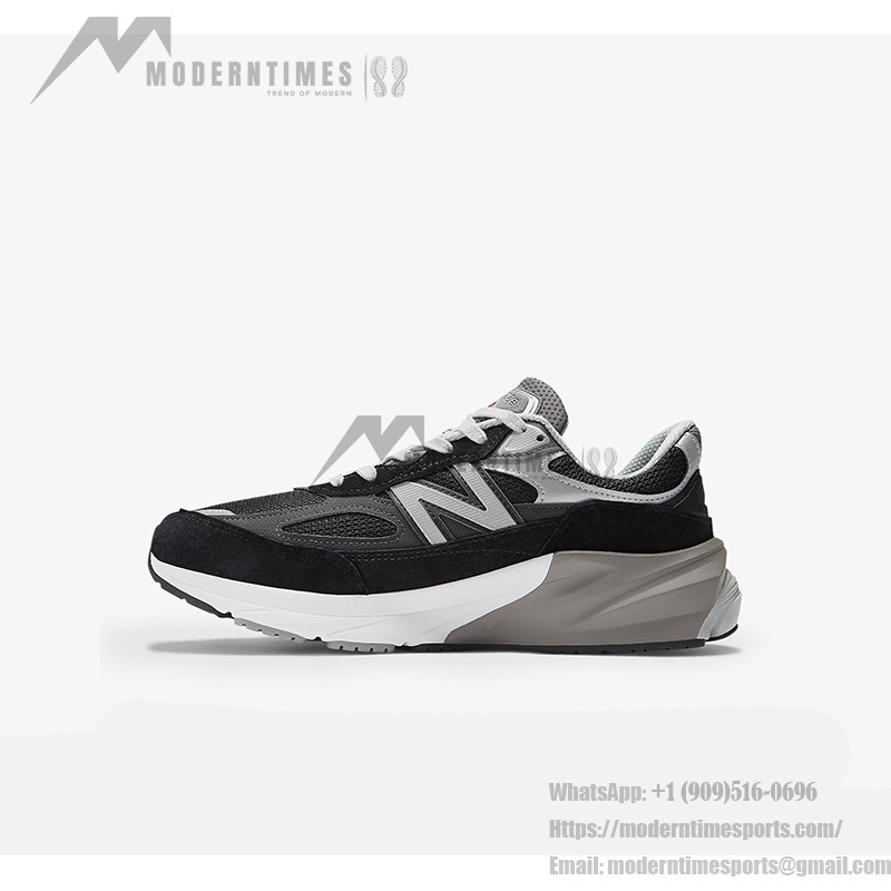 New Balance 990v6 Made in USA Black & Grey M990BK6 – Stylish and Comfortable Premium Suede & Mesh Sneakers New Balance 990v6 Made in USA Black & Grey M990BK6 – Premium Suede & Mesh Sneakers for Comfort and Style
