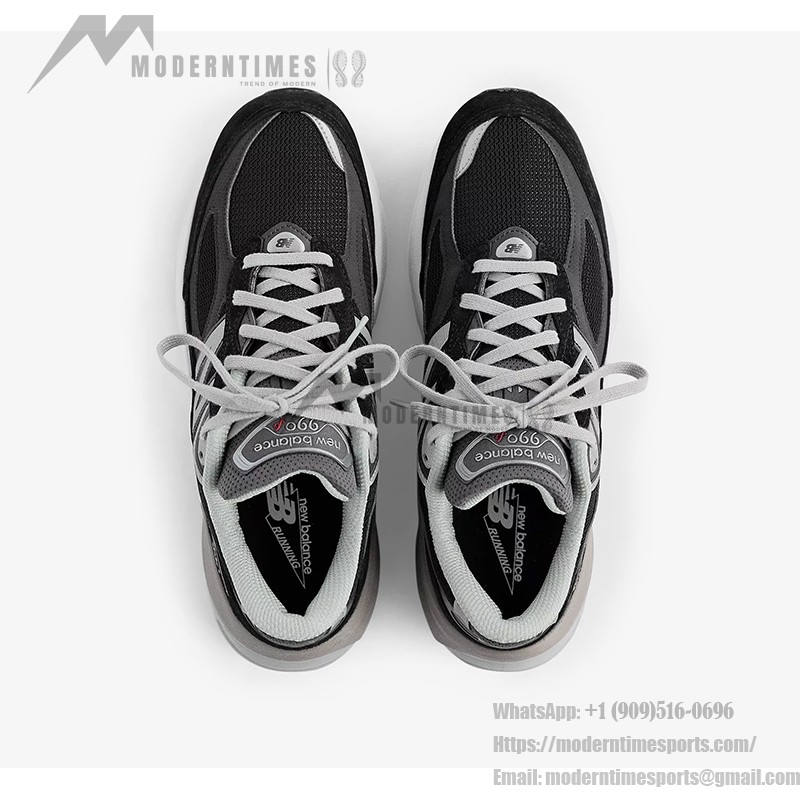 New Balance 990v6 Made in USA Black & Grey M990BK6 – Stylish and Comfortable Premium Suede & Mesh Sneakers New Balance 990v6 Made in USA Black & Grey M990BK6 – Premium Suede & Mesh Sneakers for Comfort and Style