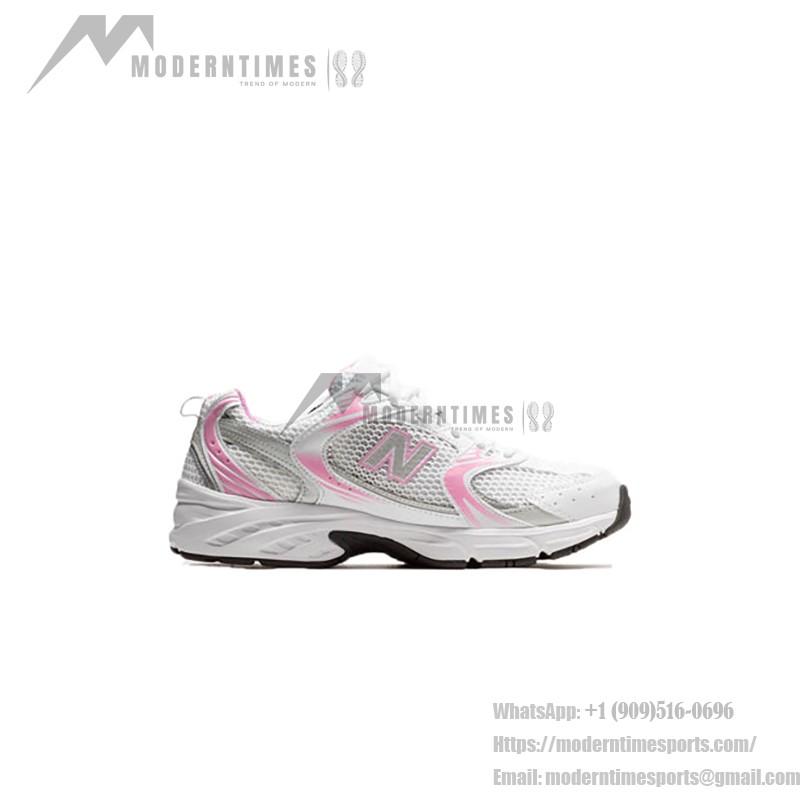 New Balance 530 MR530BC ピンク レトロスニーカー New Balance 530 MR530BC ピンク レトロランニングシューズ ABZORBクッションとメッシュアッパー付き