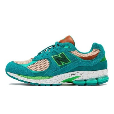 New Balance Salehe Bembury x 2002R 'Water Be The Guide' ML2002RJ – ターコイズとグリーンのスエード＆メッシュスニーカー